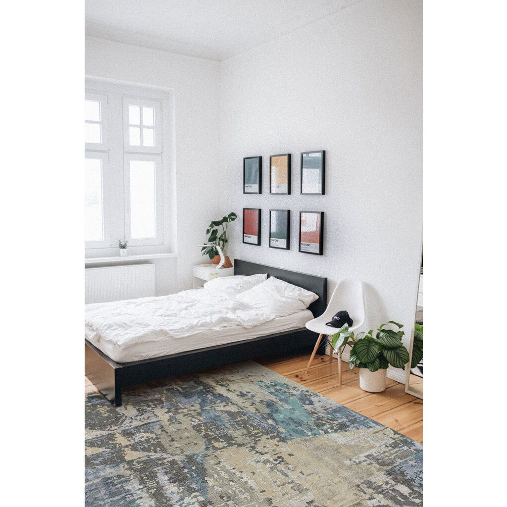 Tasanee - Hand Knotted Rug - Morning Dove