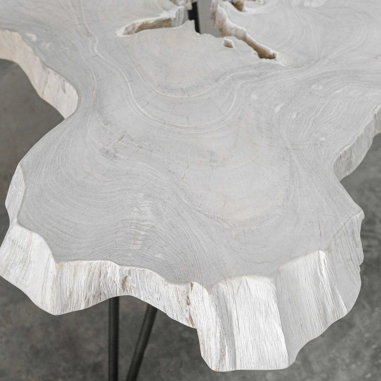 Trillium - Bleached Teak Coffee Table