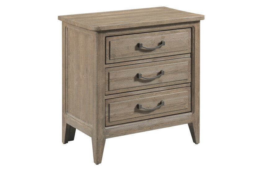 Kincain  Eastlake 3 Drawer Nightstand