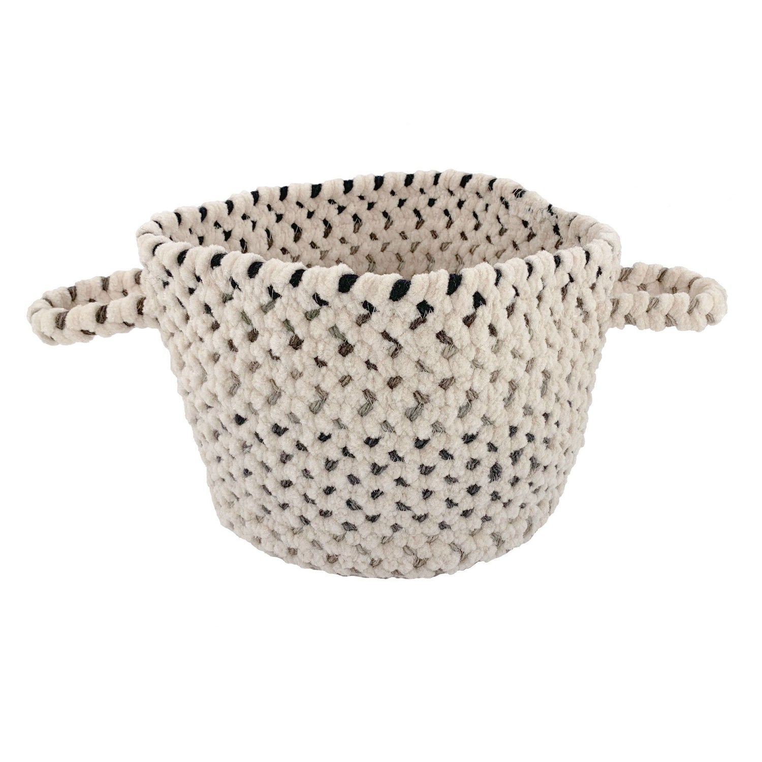 Dramatic Static - Braided Basket - Foggy Day