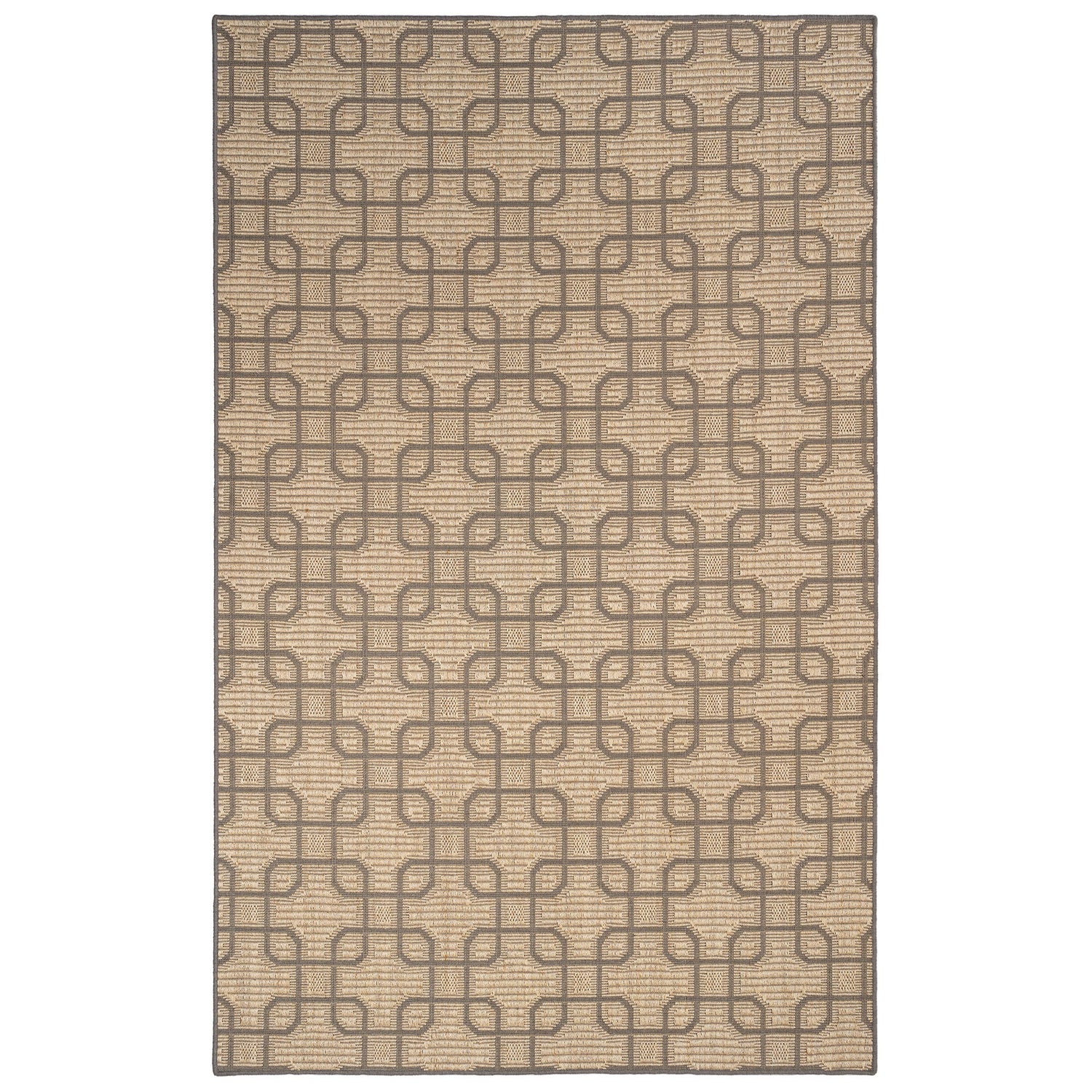 Julian - Machine Woven Rug - Sand Black