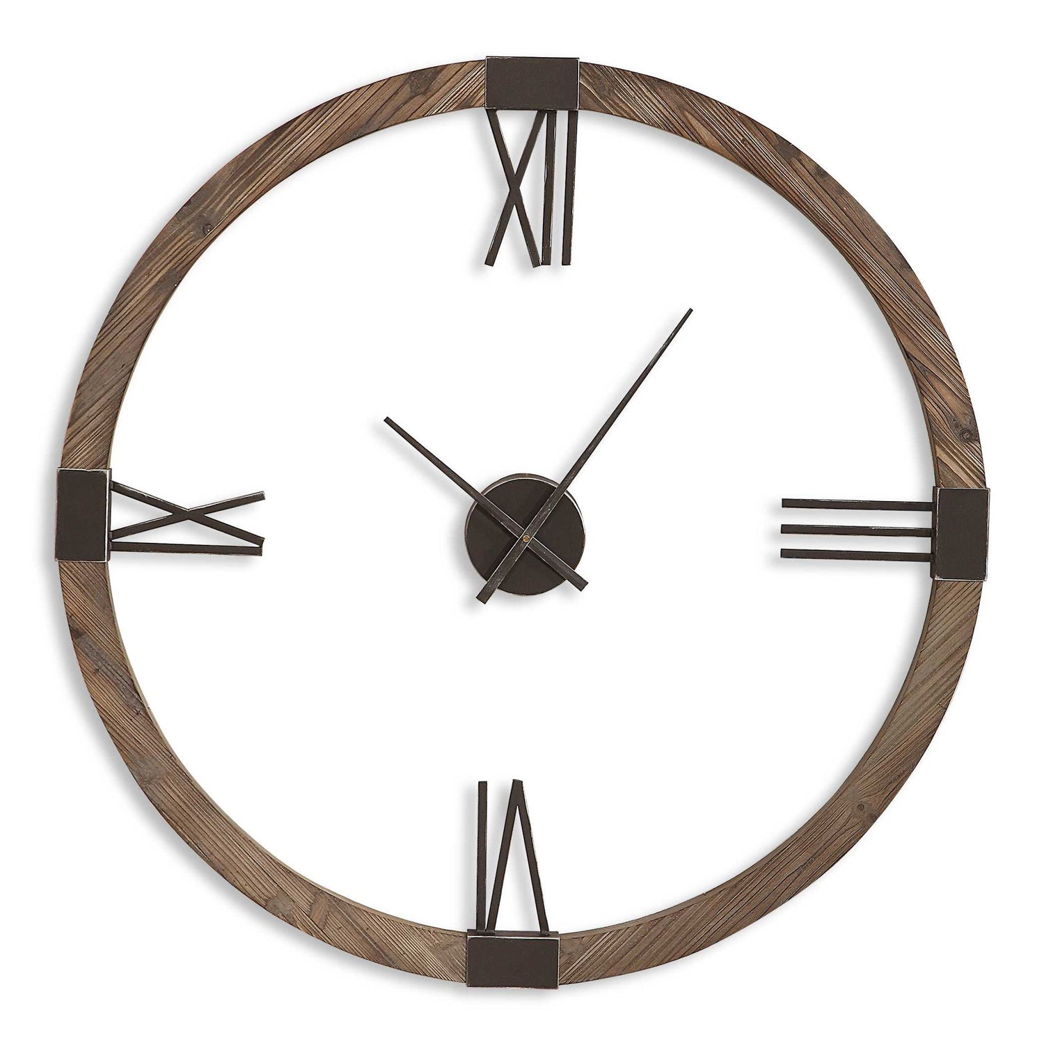 Marcelo - Modern Wall Clock - Light Brown