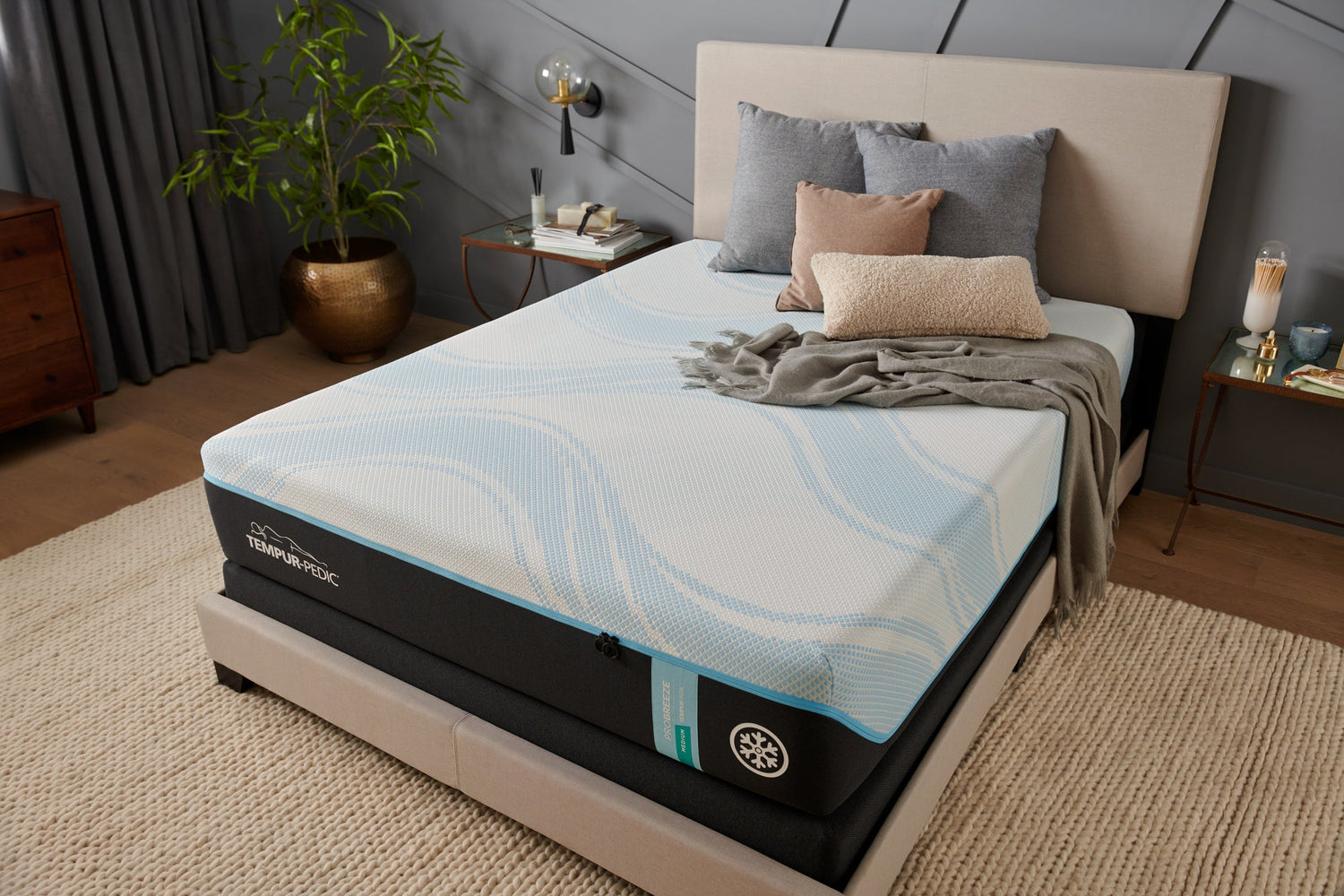Tempur-pedic ProBreeze 12" Medium Hyrbid