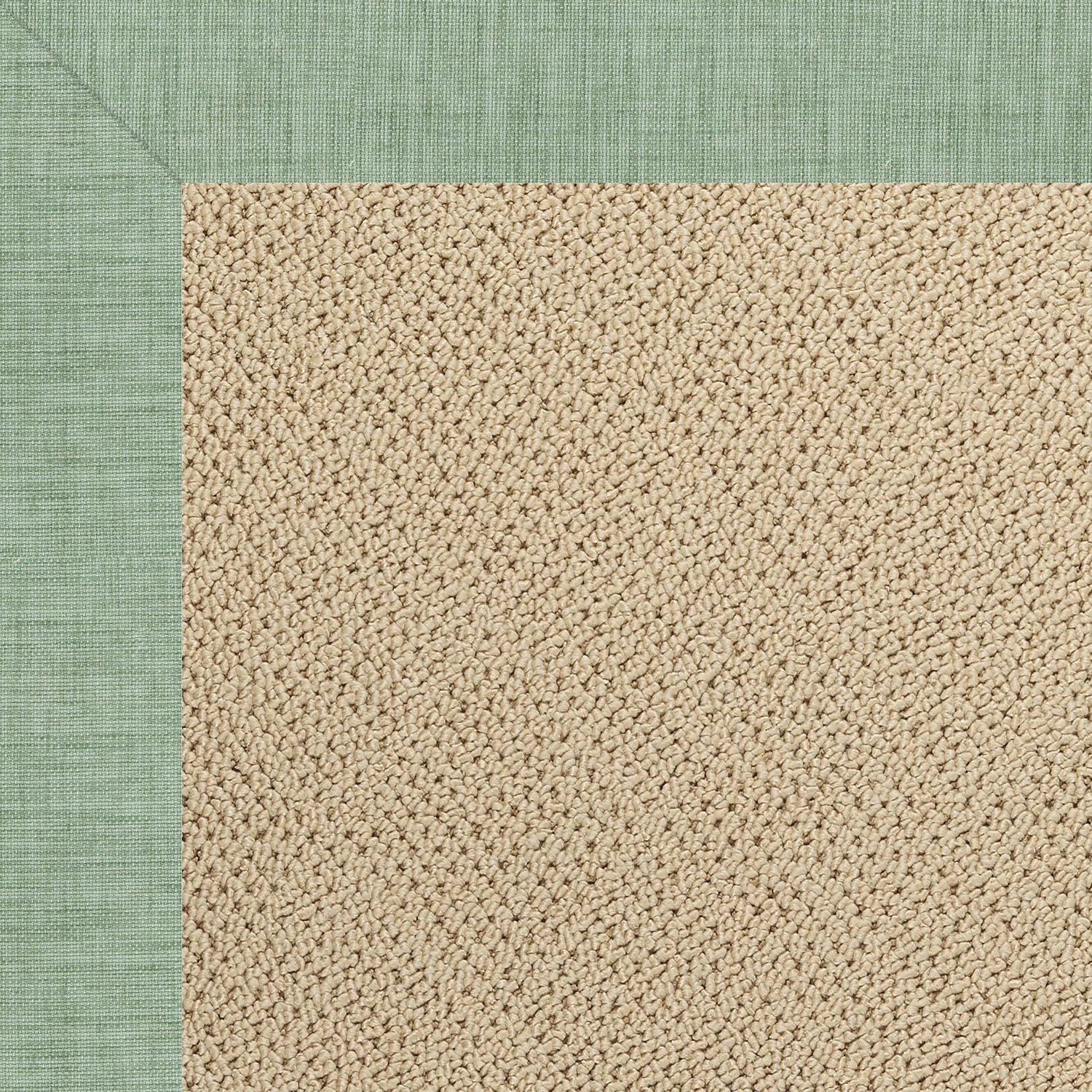 Creative Concepts-Cane Wicker - 6' Indoor/Outdoor Bordered Rug