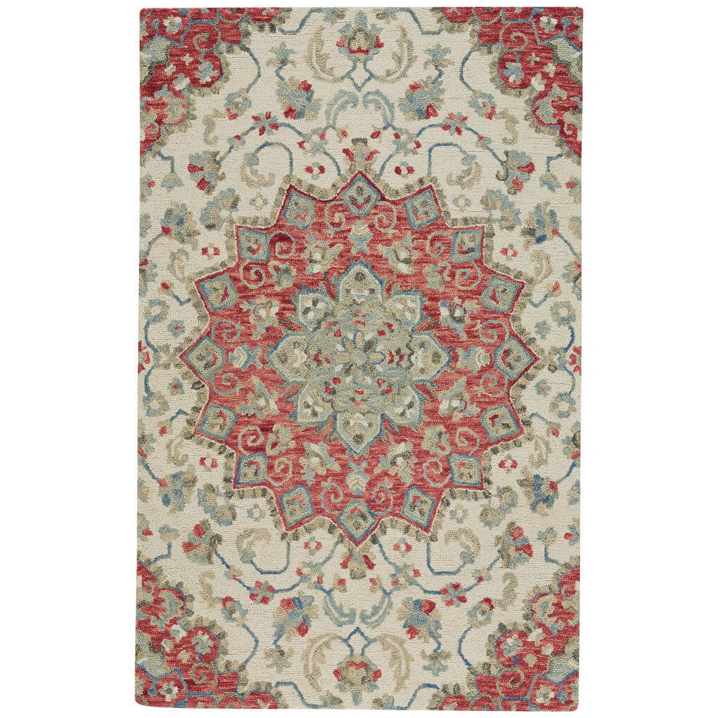 Avanti-Palani - Hand Tufted Rug - Ivory Bloom