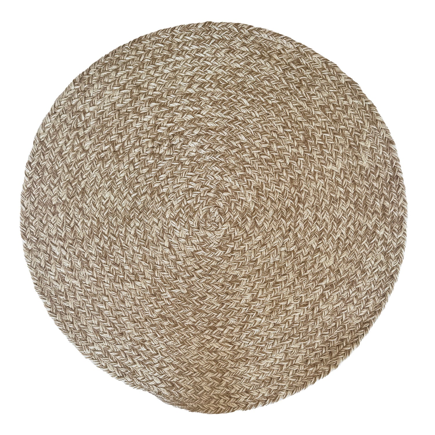 Terra Harvest - Round Braided Rug - Wheat