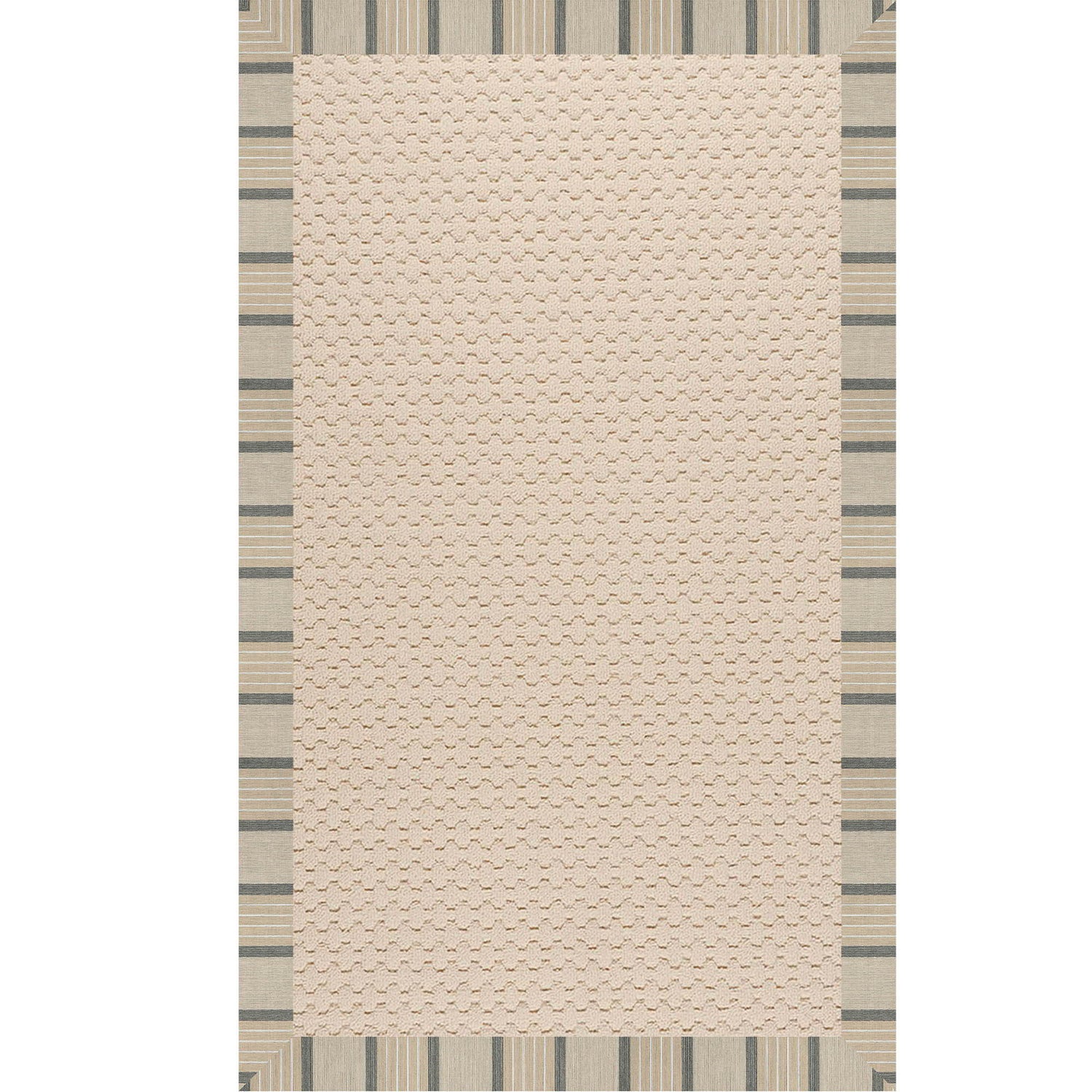 Creative Concepts-Beach Sisal - 7' 9" x 10' Indoor/Outdoor Bordered Area Rug