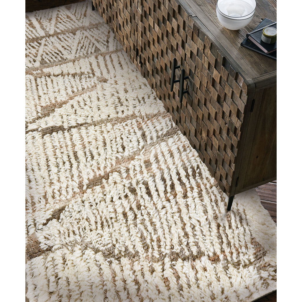 Nomad - Hand Knotted Rug - Ivory Chestnut