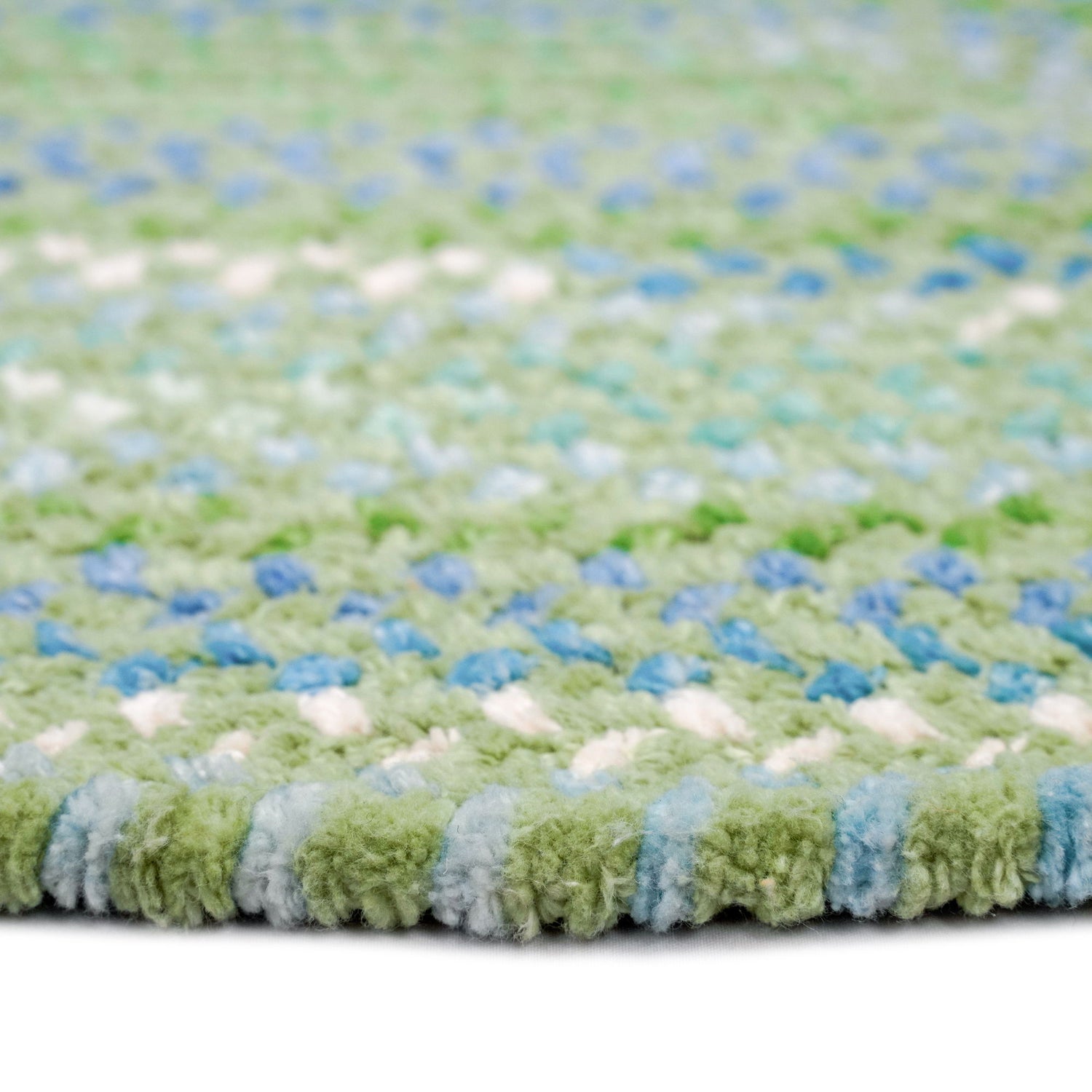 Sailor Boy - Oval Braided Rug - Sea Monster Green