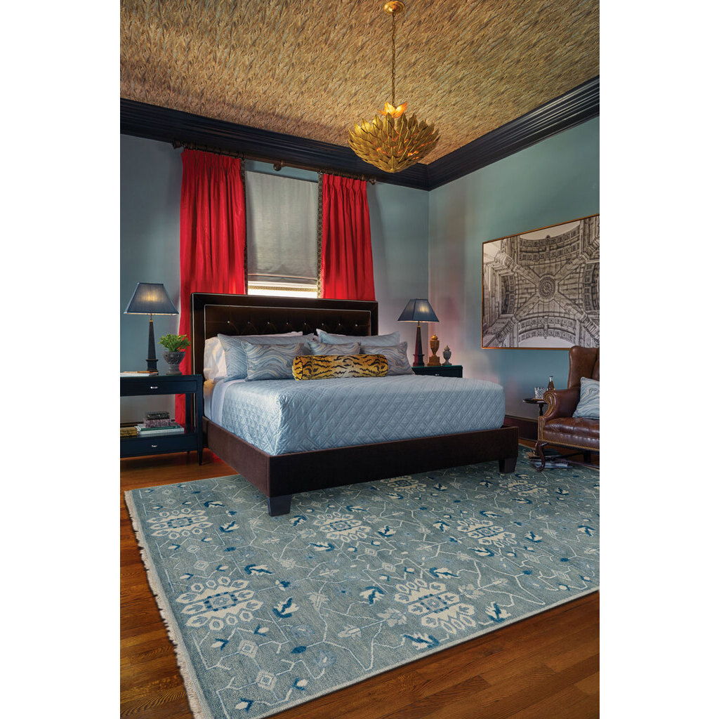 Solace - Hand Knotted Rug - Fog