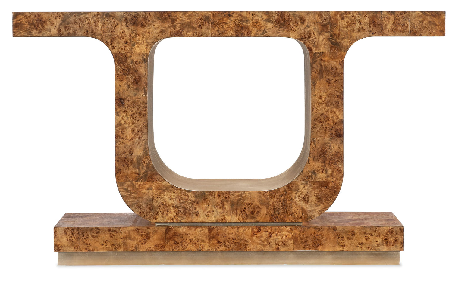 Melange - Burlesque Console Table - Light Brown