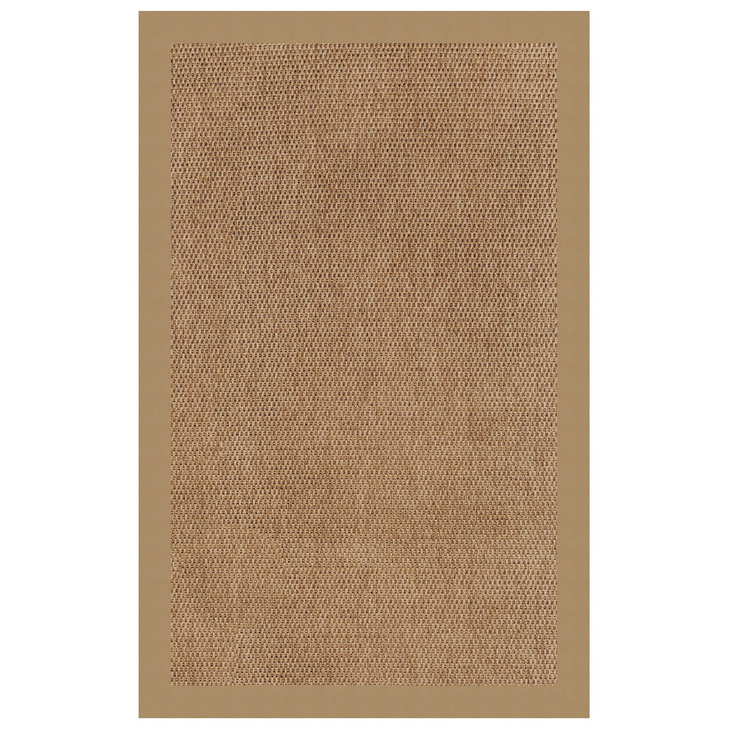 Islamorada-Basketweave - 7' 9" x 10' Bordered Area Rug