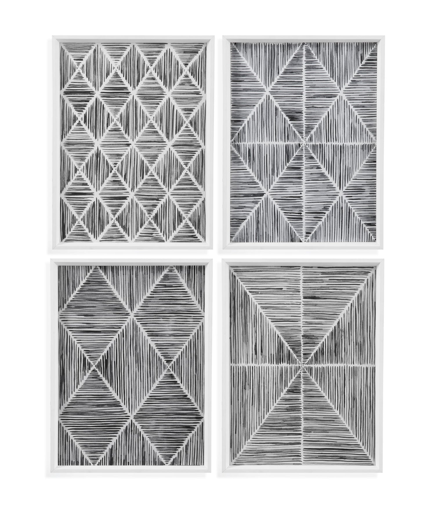 Vibrato IV Framed Print - Gray
