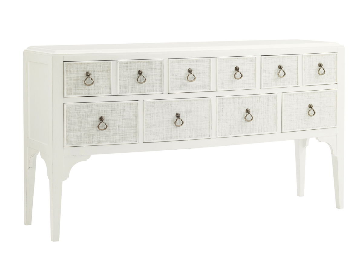 Ivory Key - Spanish Point Sideboard - White