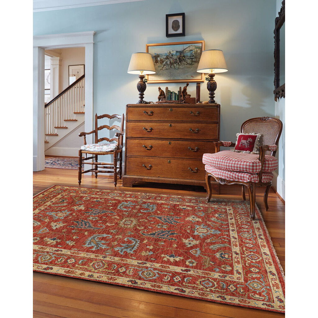 Charise-Ushak - Hand Knotted Rug