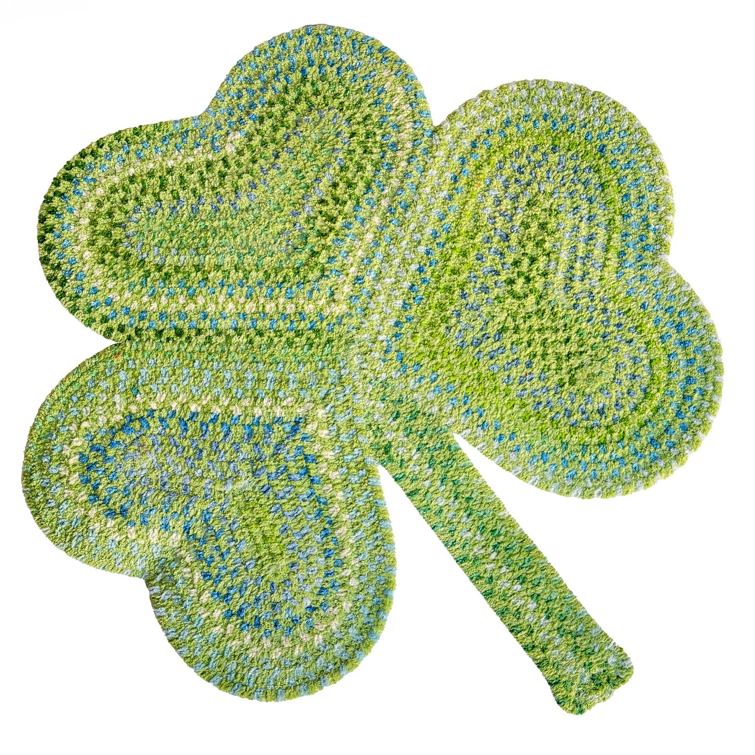 Happy Holidays-St. Patrick's - Braided Rug