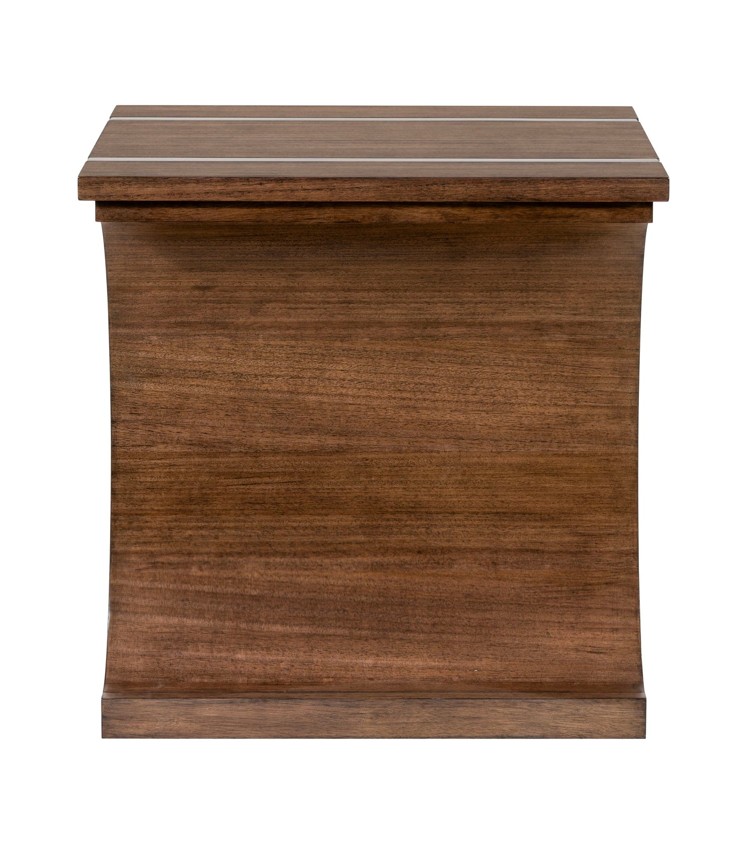 Roundabout - Square End Table - Smoked Tawny Eucalyptus