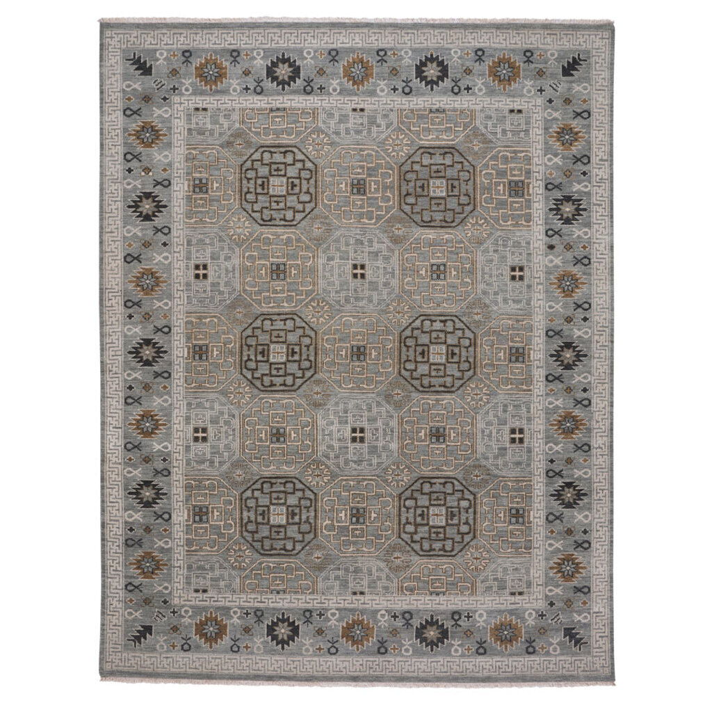 Siam-Tile - Hand Knotted Rug
