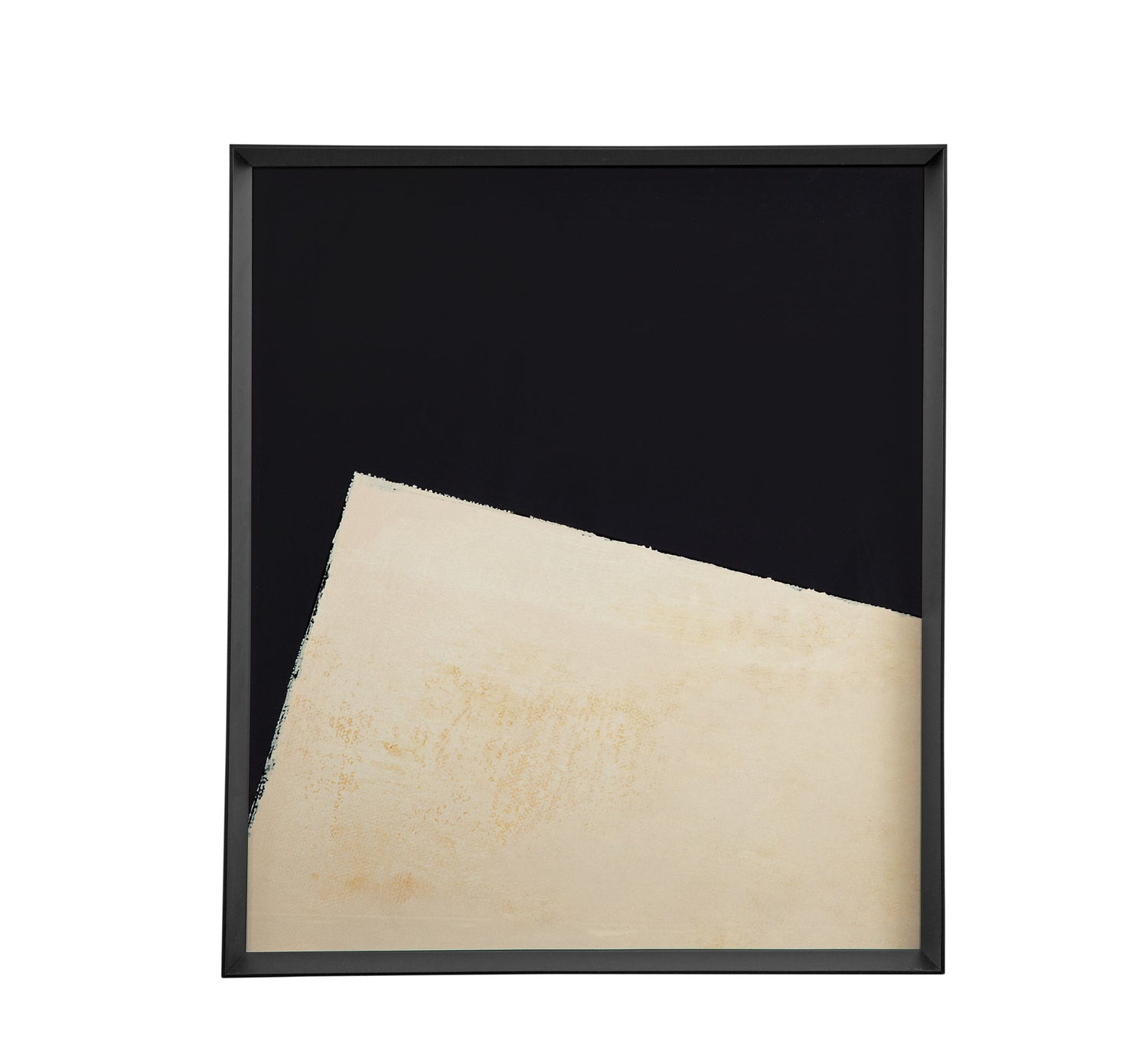 Optical I Framed Art - Beige