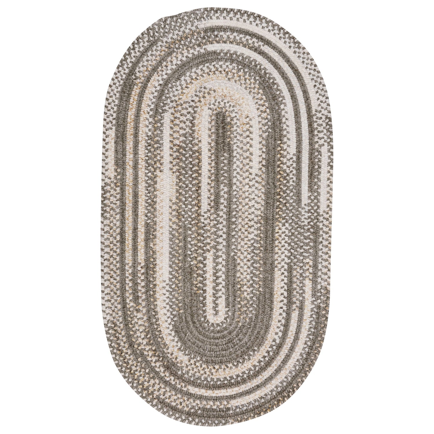 New Homestead - 3' x 5' Oval Braided Rug