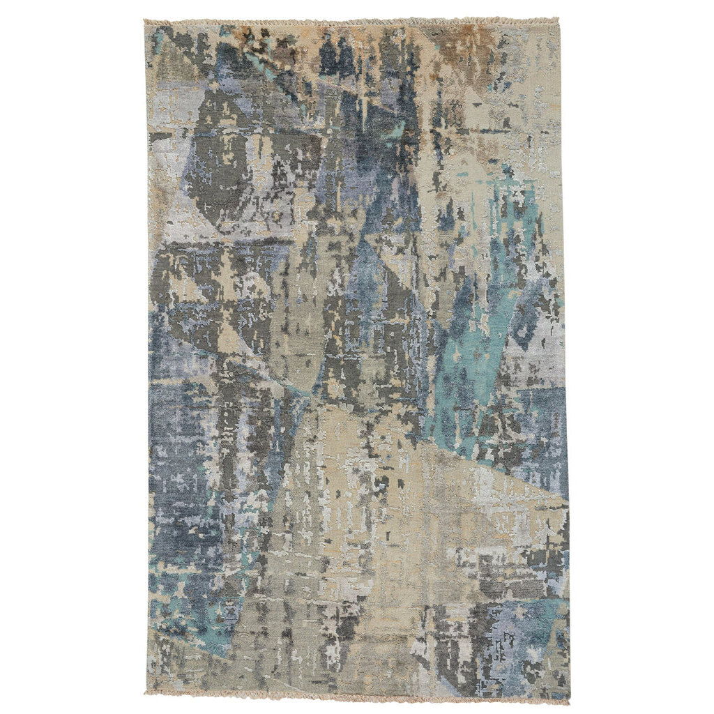 Tasanee - Hand Knotted Rug - Morning Dove