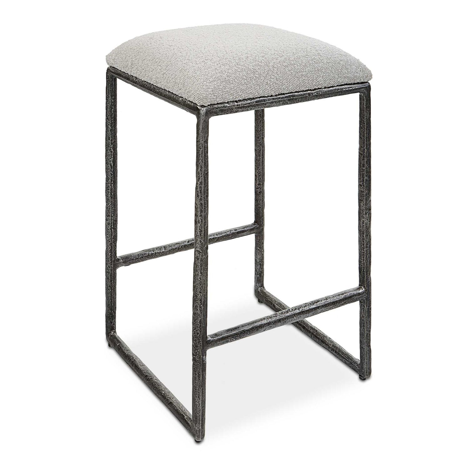 Brisbane - Counter Stool - White