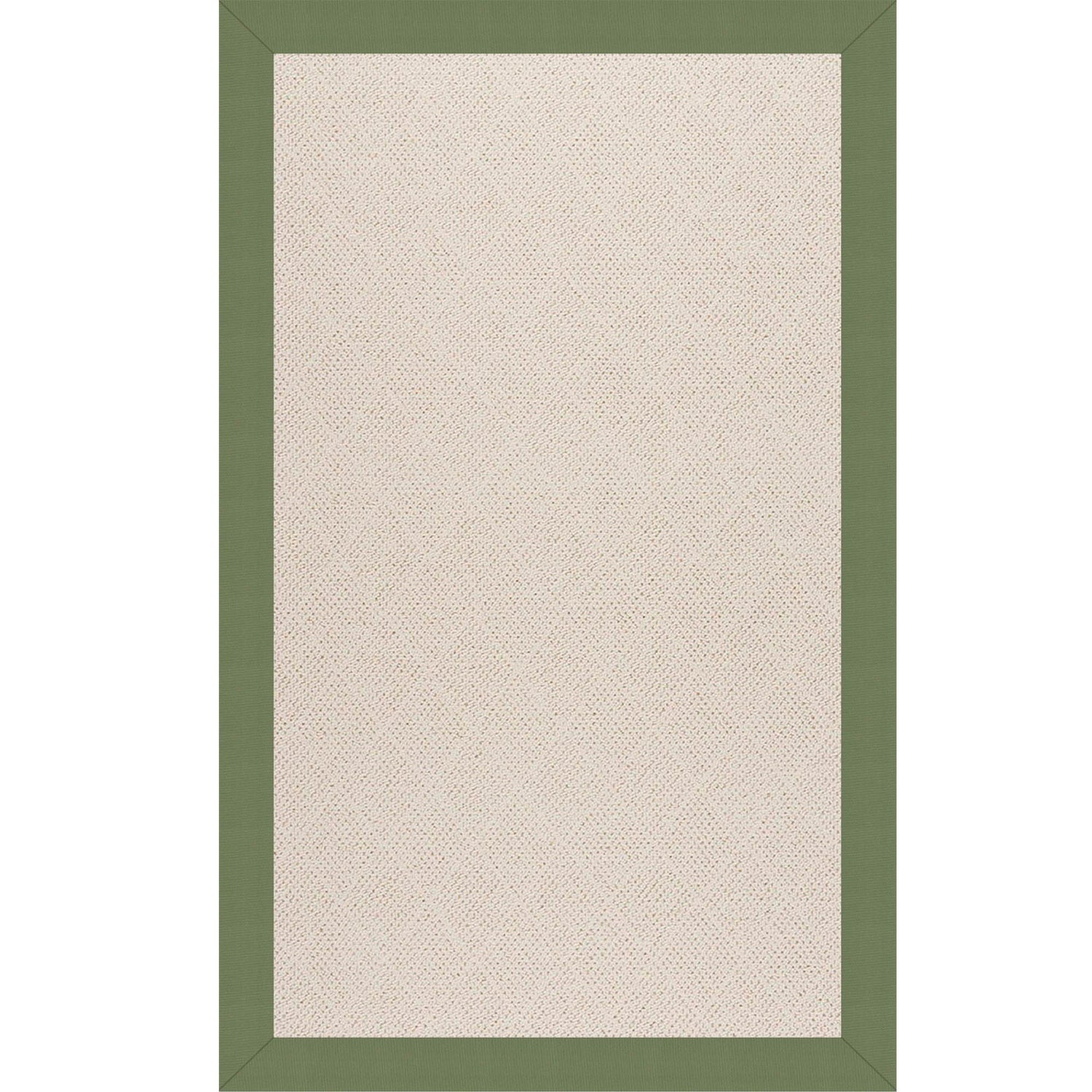 Creative Concepts-White Wicker - 7' 9" x 10' Bordered Rug