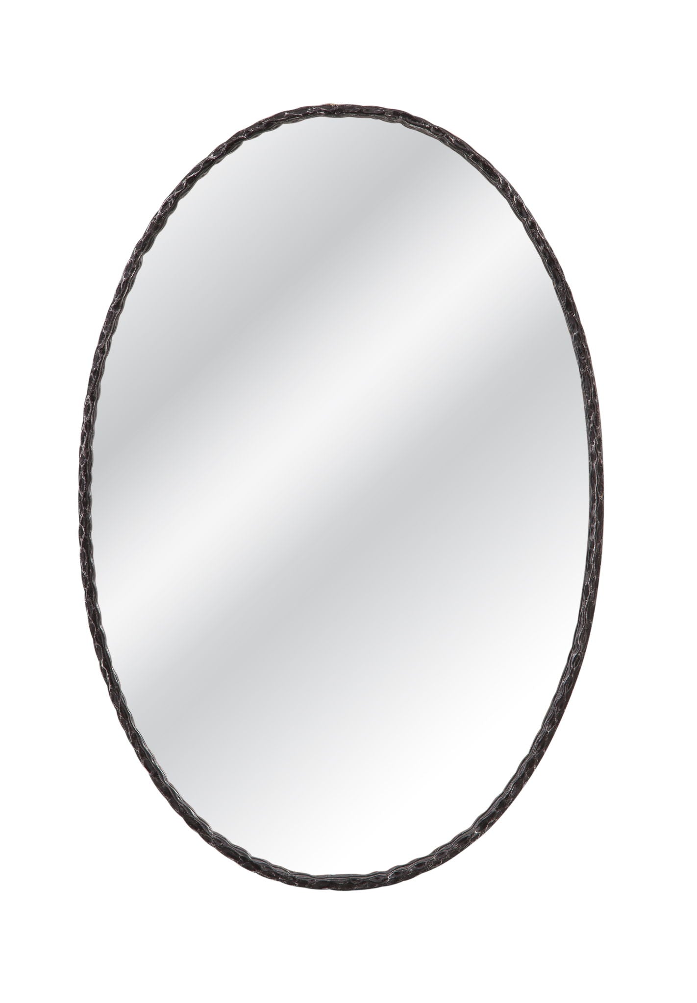 Asker - Wall Mirror - Gunmetal