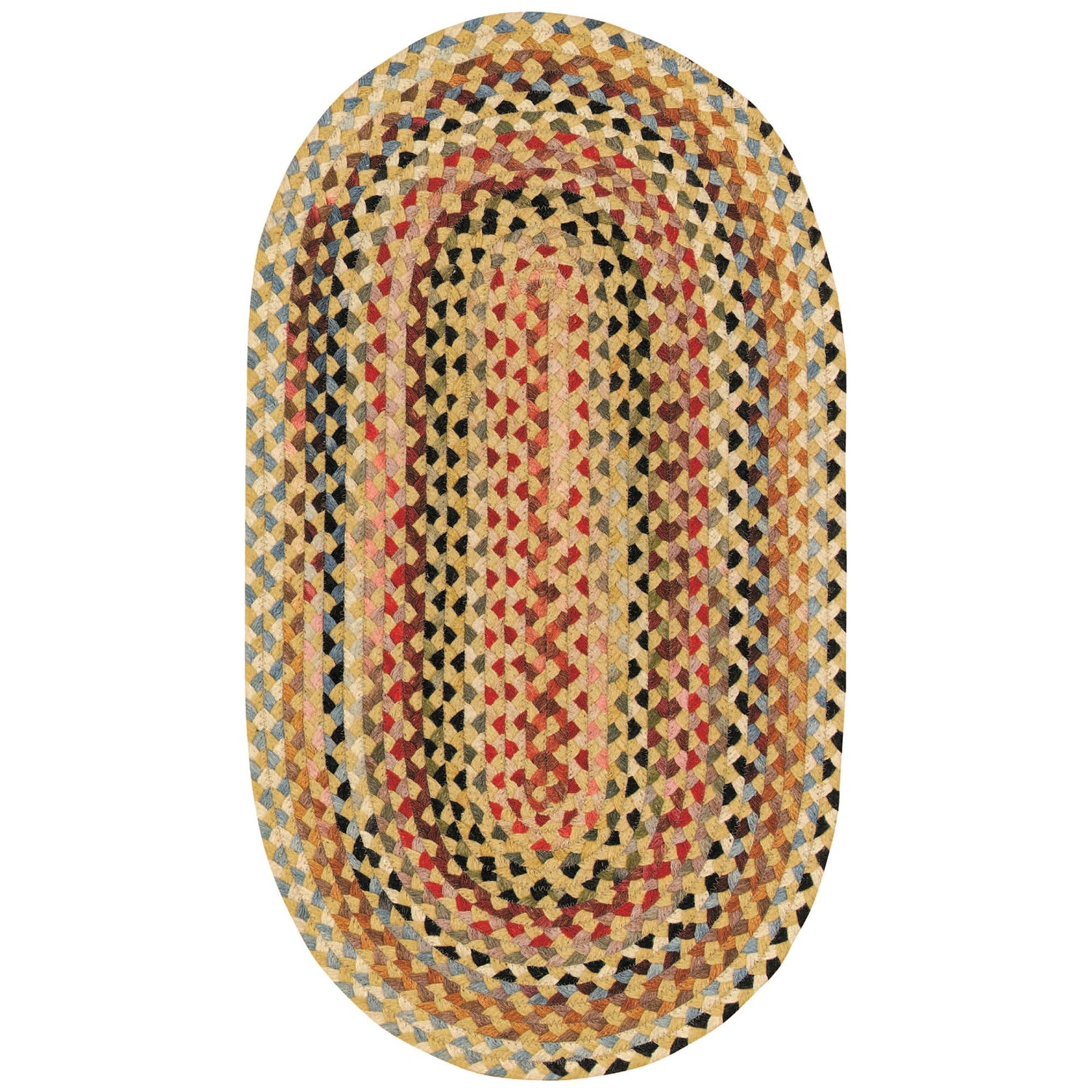 Plymouth - 24" x 36" Oval Braided Rug