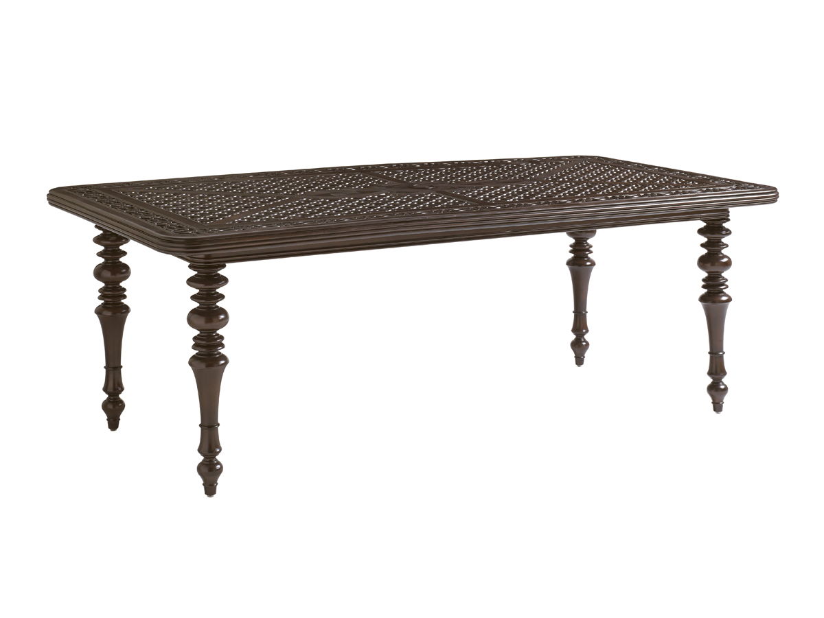 Royal Kahala Black Sands - Rectangular Dining Table - Dark Brown