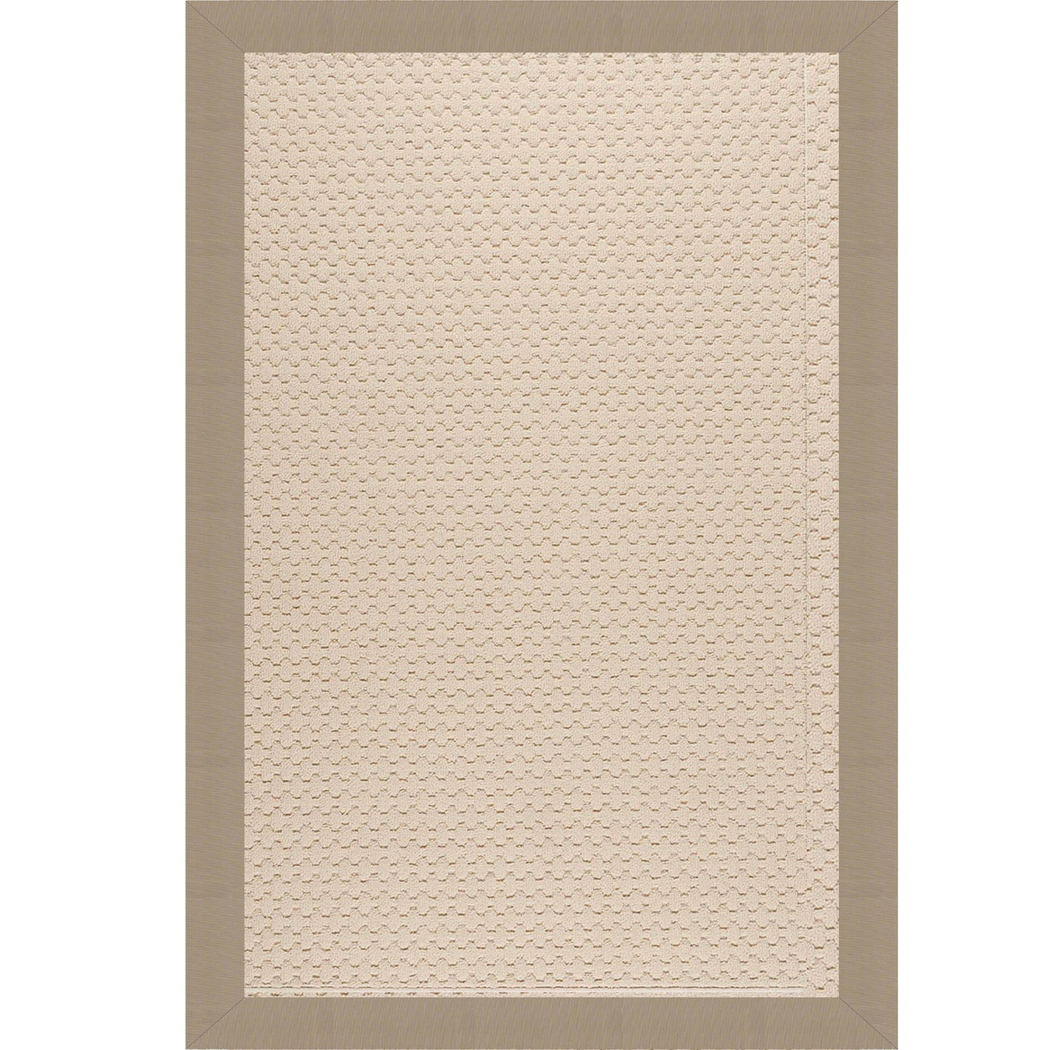 Creative Concepts-Sugar Mtn. - 6' x 6' Indoor/Outdoor Bordered Rug