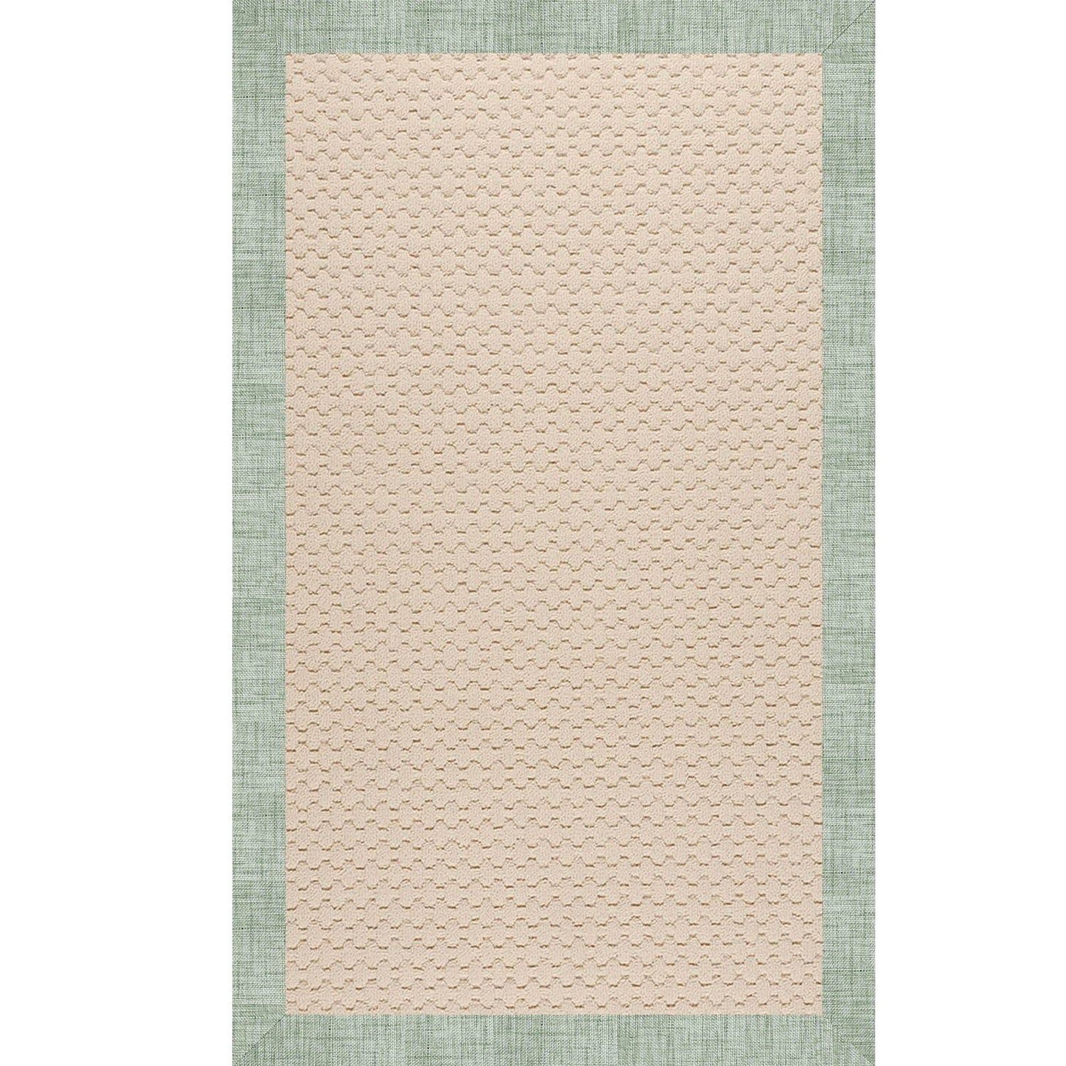 Creative Concepts-Beach Sisal - 7' x 9' Indoor/Outdoor Bordered Rug