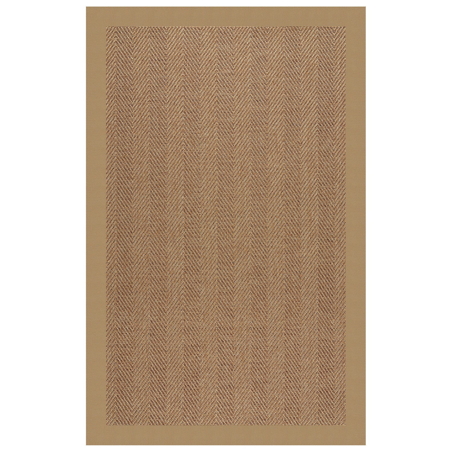 Islamorada-Herringbone - 10' x 14' Bordered Rug