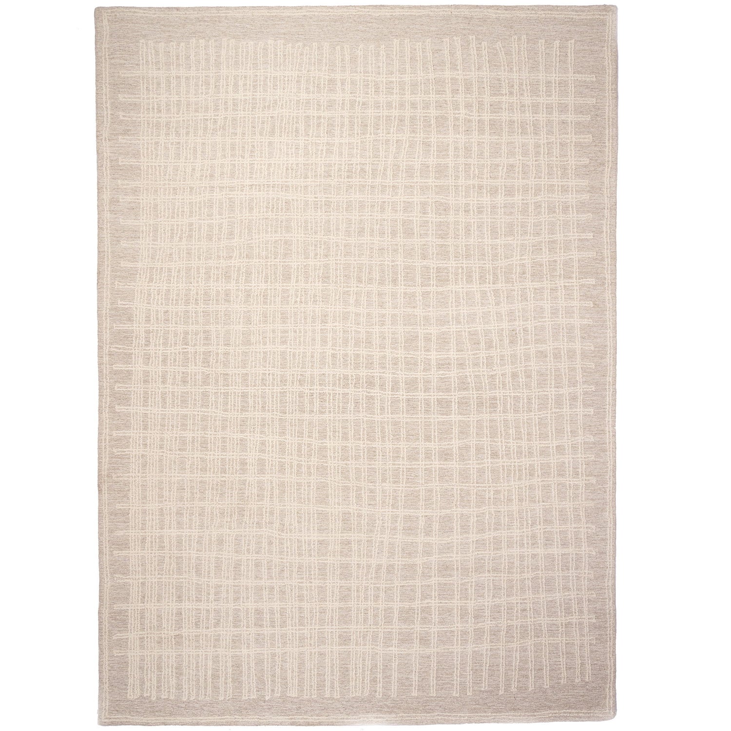 Lineas - Hand Tufted Rug - Vellum