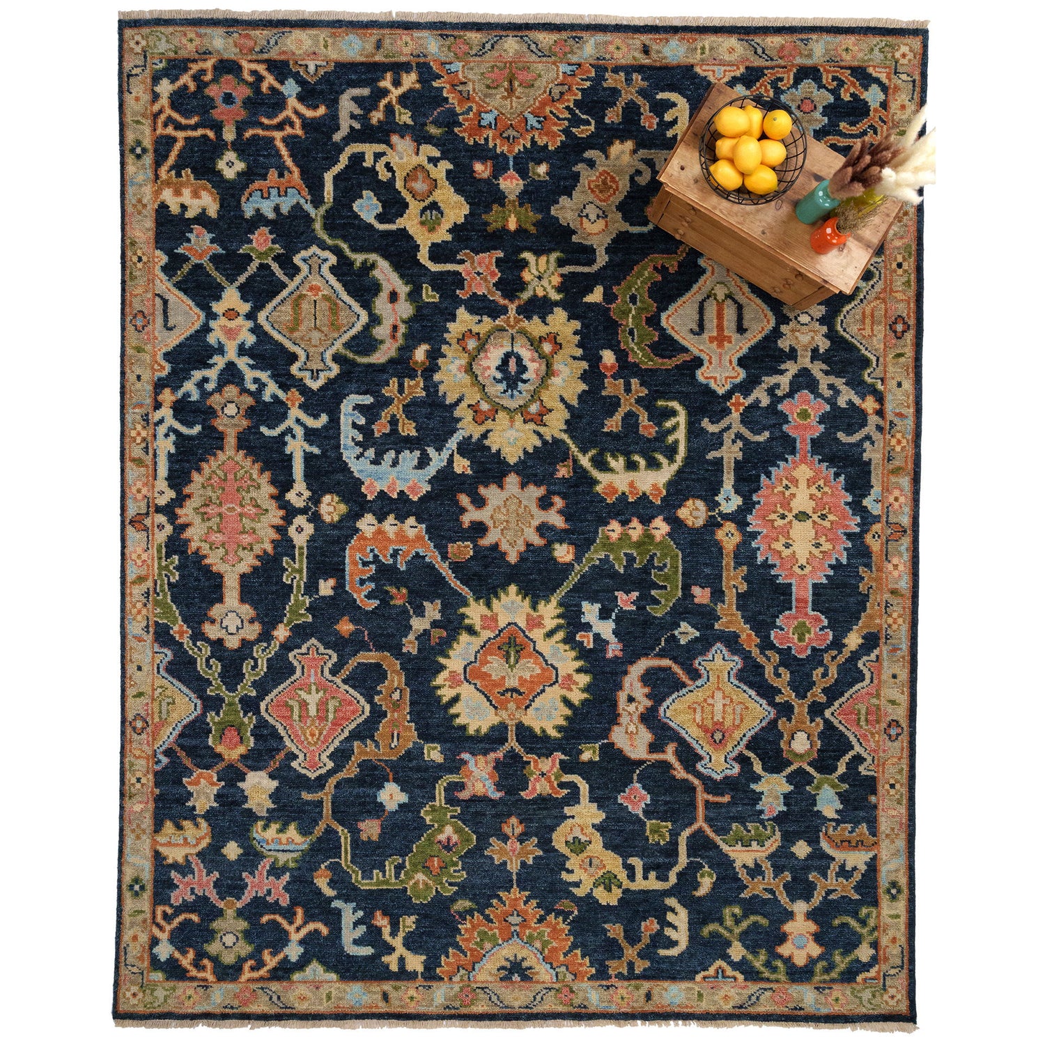 Charise-Palmette - Hand Knotted Rug