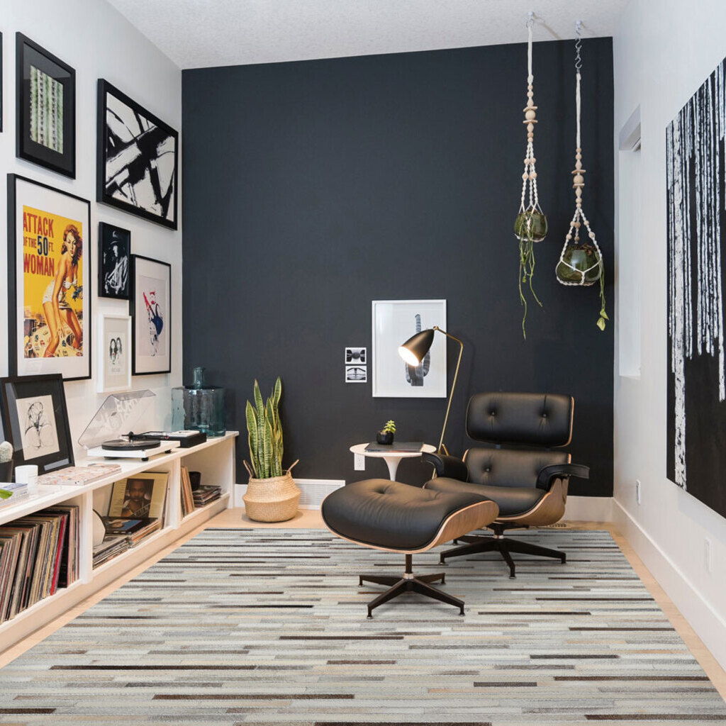 Laramie-Braided Stripe - Flat Woven Rug