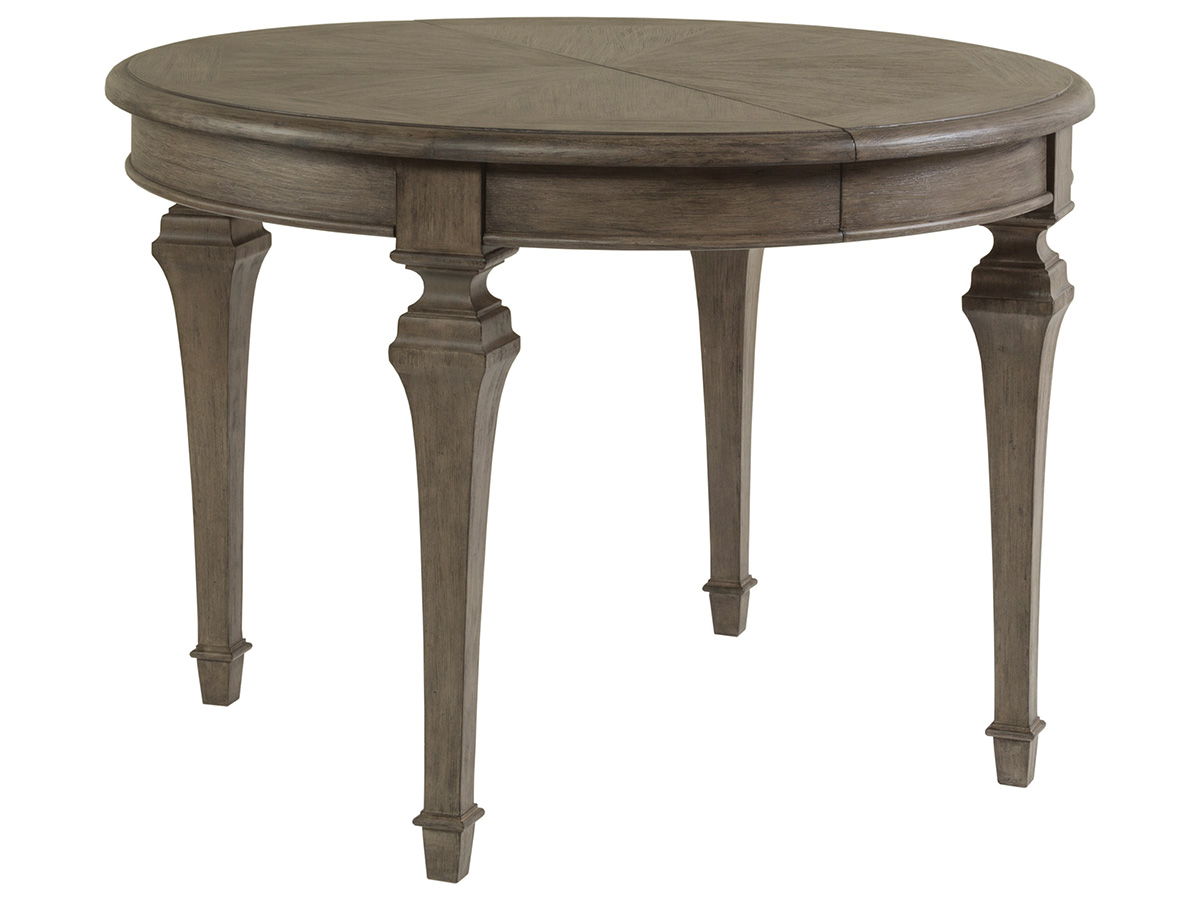 Cohesion Program - Aperitif Round/Oval Dining Table - Dark Brown
