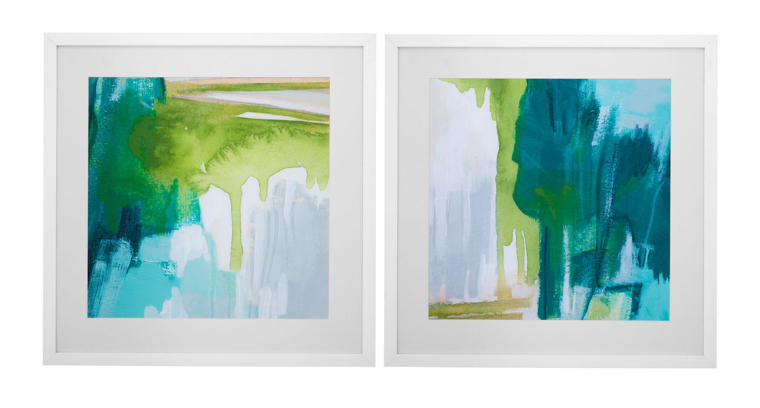 Cuadra Wall Decor (Set of 2) - Blue