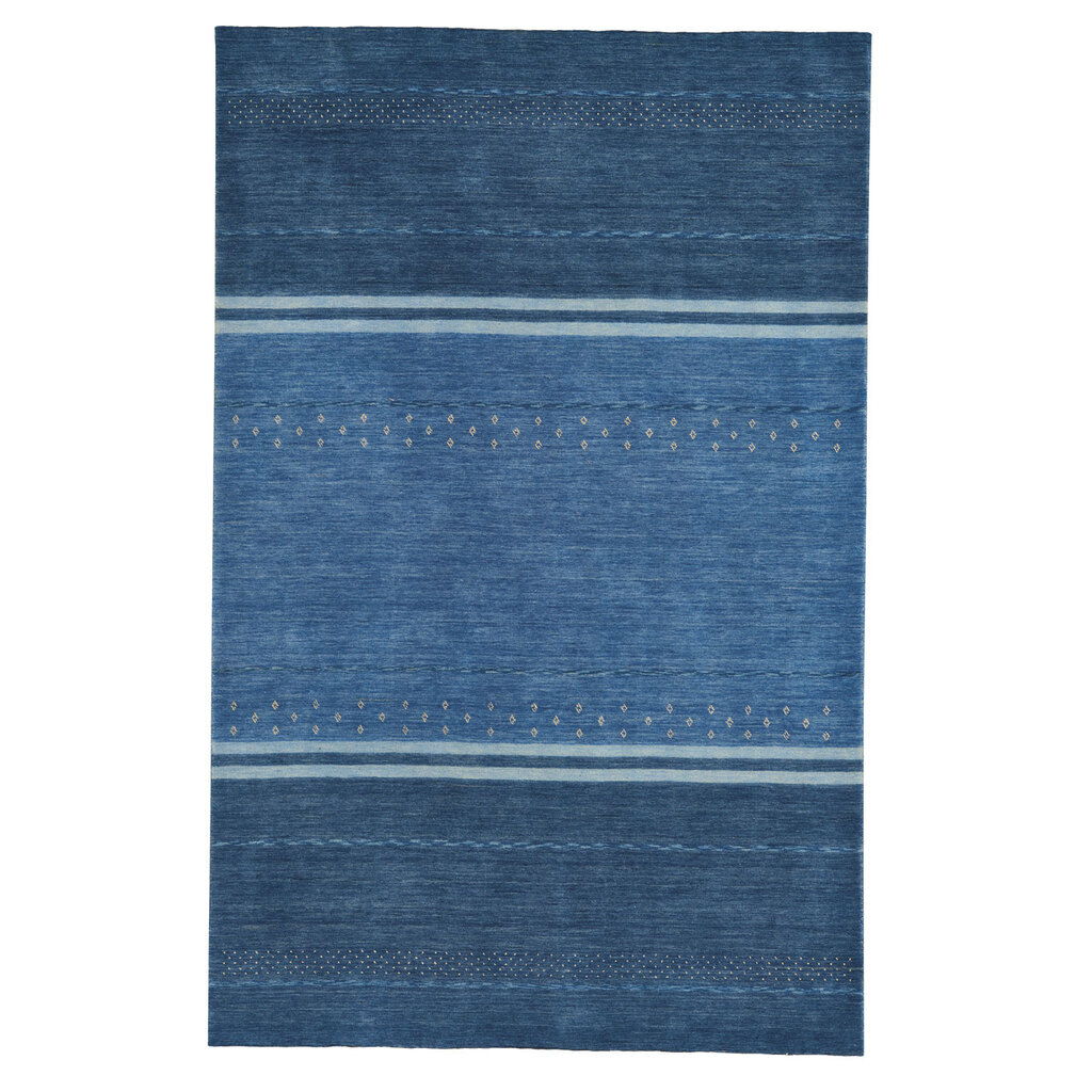 Simply Gabbeh - Hand Loomed Area Rug - Taos Blue