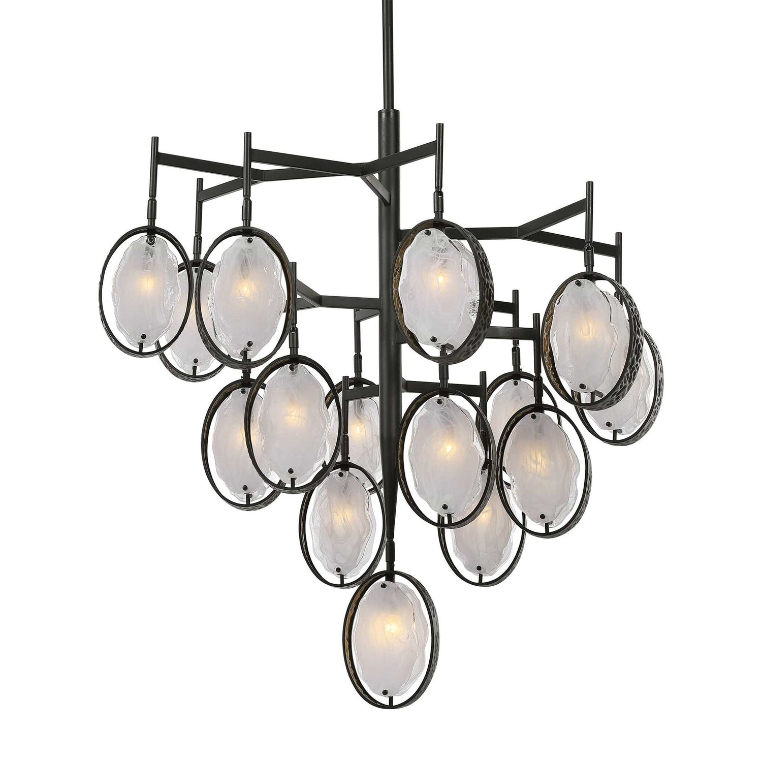 Maxin - 15 Light Large Chandelier - Bronze