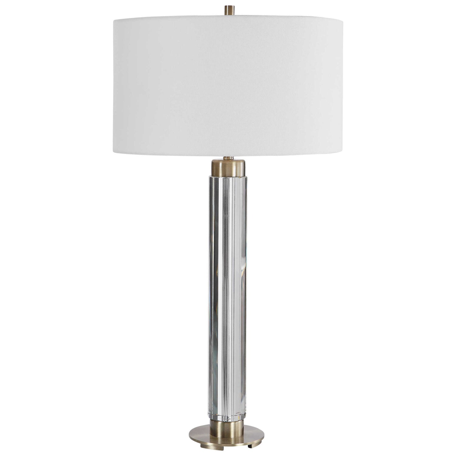 Davies - Modern Table Lamp - Pearl Silver