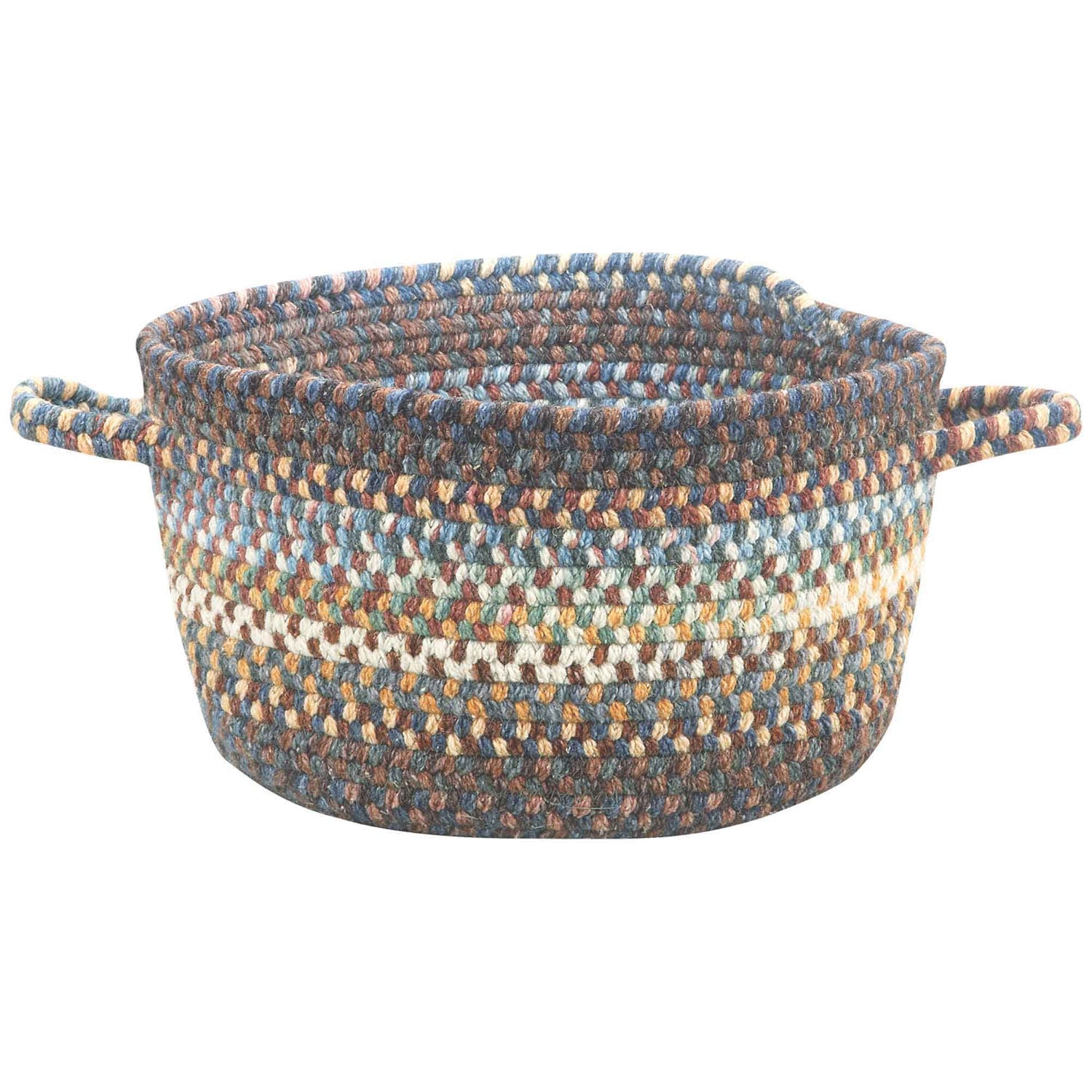 American Legacy - Braided Basket - Slate Blue