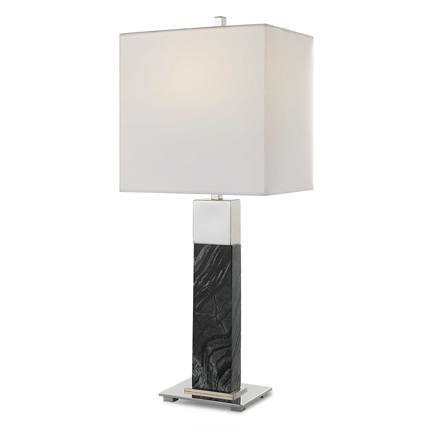 Pilaster - Marble Table Lamp - Black