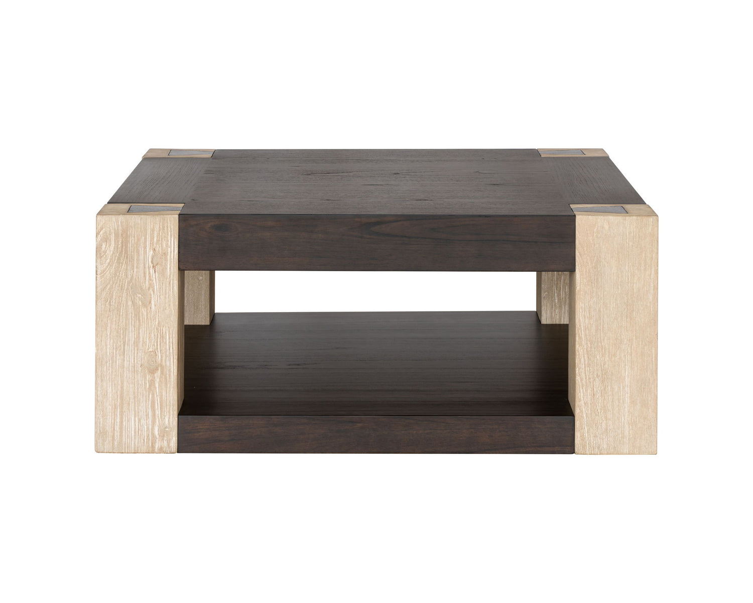 Harmony - Cocktail Table - Carbon Mindi / Blonde Acacia
