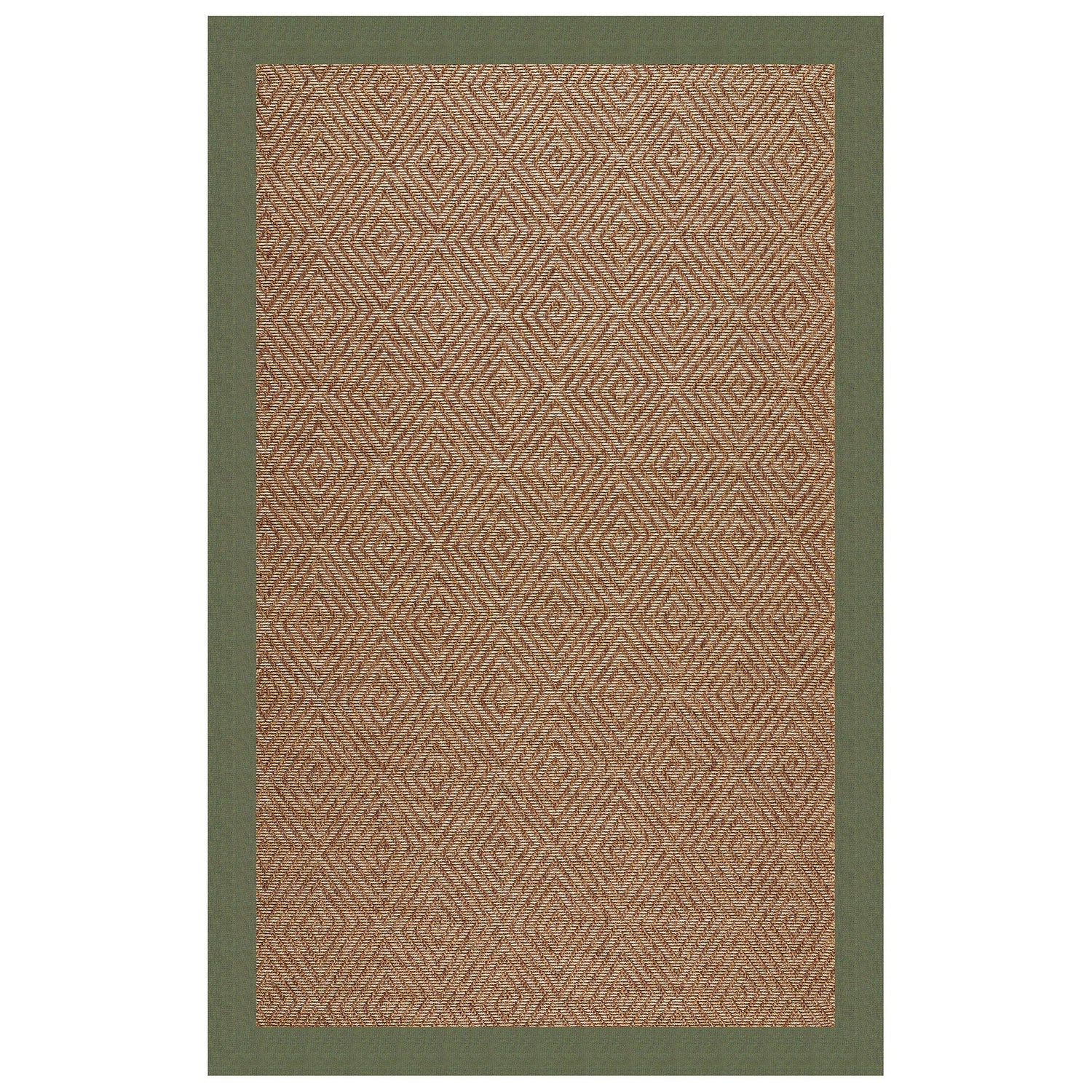 Islamorada-Diamond - 7' 9" x 10' Bordered Area Rug