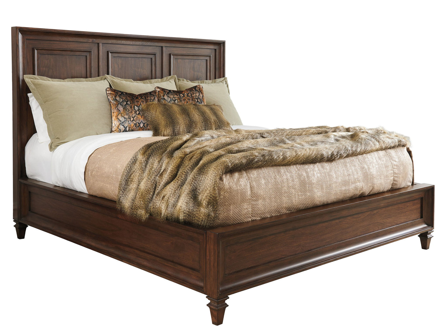 Silverado - Walnut Creek Wood Panel Bed